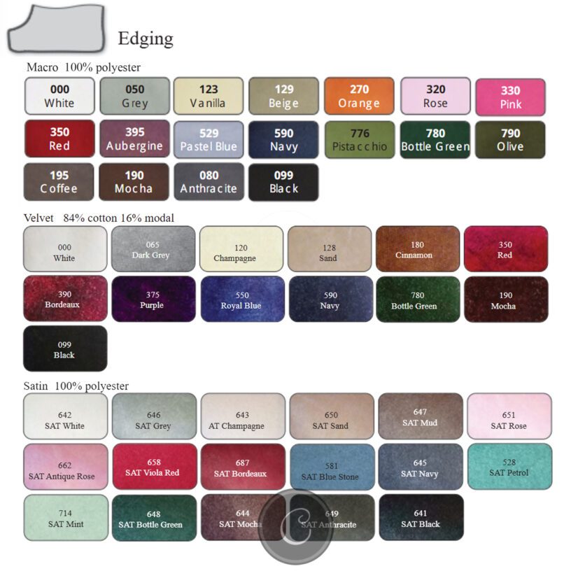 Equest deken Alpha Fleece randkleuren