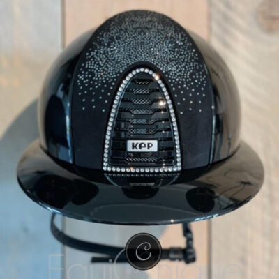 KEP Italia Polo Polish Zwart Shaded Swarovski Zilver