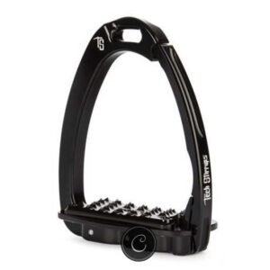 Tech Stirrups Venice Sloped Black Black