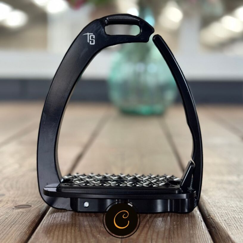 tech stirrup zwart