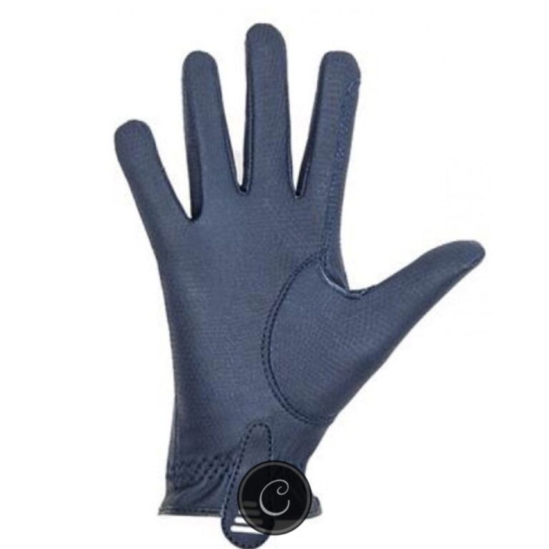 Equiline x grip glove navy blue