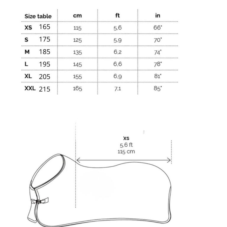 equiline deken maten