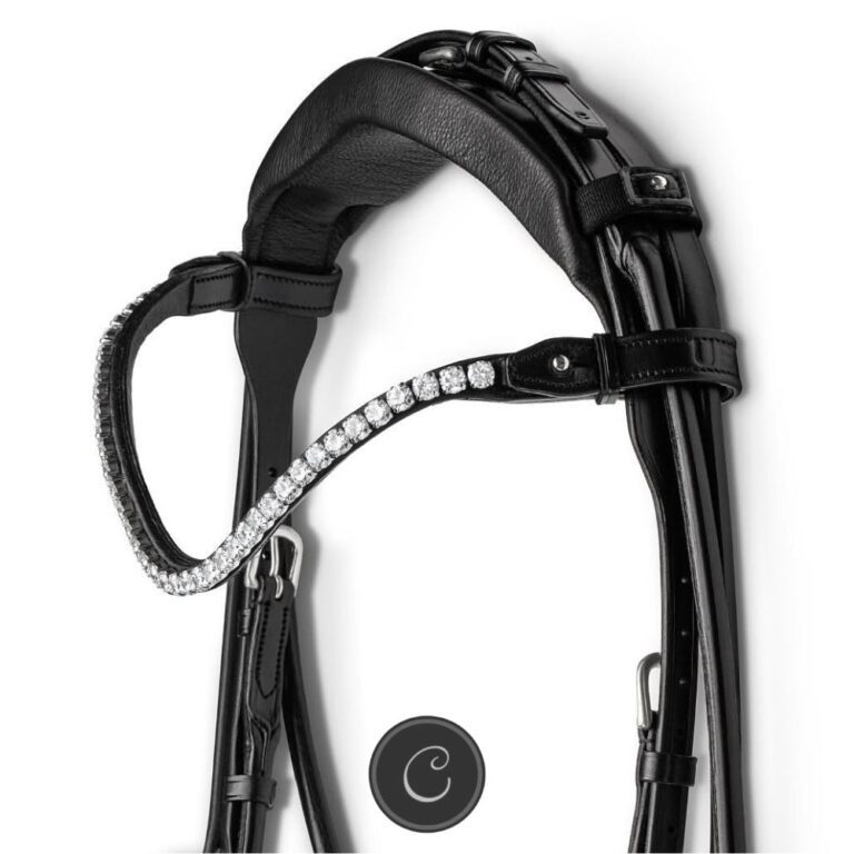 Custom Edinburgh Patent Trens Bridle Black