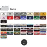 Equest deken Dralon randkleuren