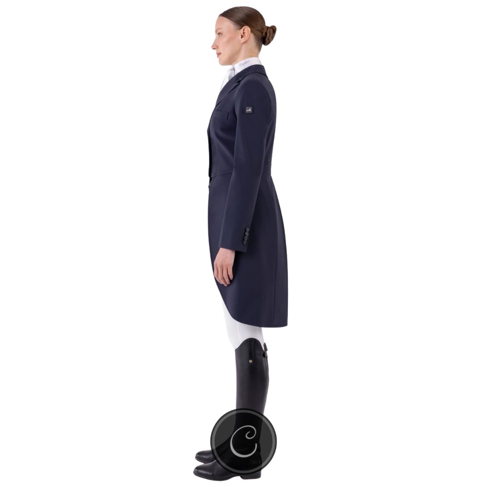 Equiline slipjas Marilyn Navy Blauw Equiline slipjas Marilyn Navy Blauw