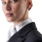 Equiline slipjas Marilyn Zwart kraag studs