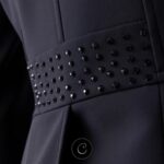 Equiline slipjas Marilyn Zwart taille studs