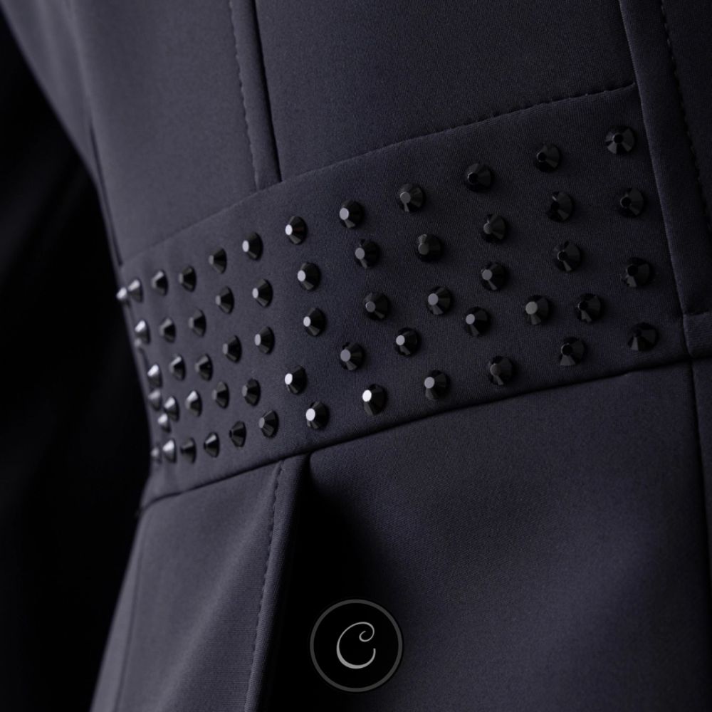 Equiline slipjas Marilyn Zwart taille studs Equiline slipjas Marilyn Zwart taille studs