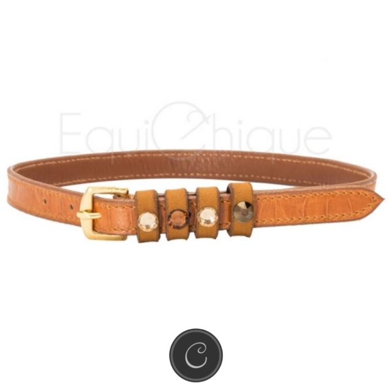 Sporenriem cognac