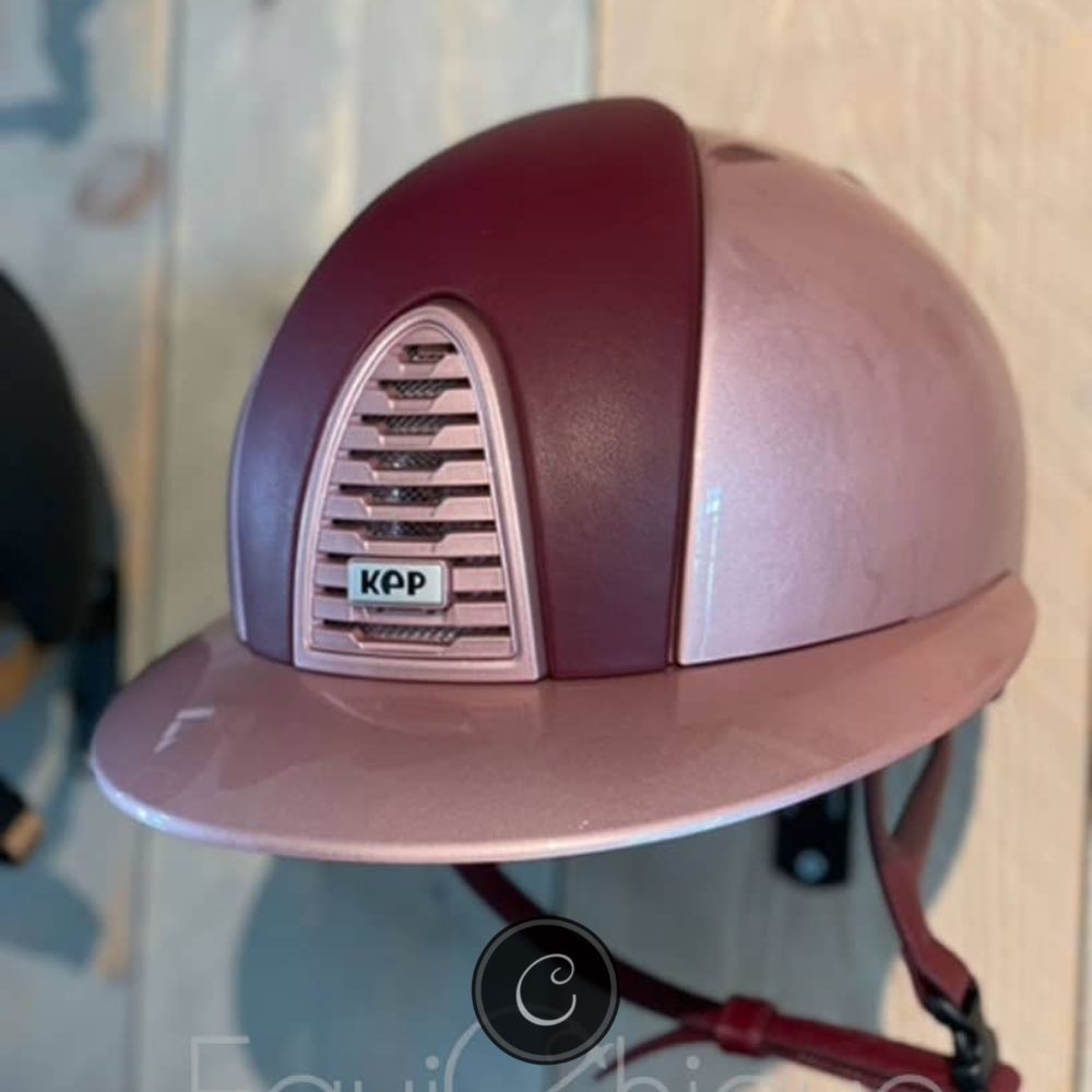 KEP Italia Cromo 2 Polo Metal Diamond Pink Bordeaux