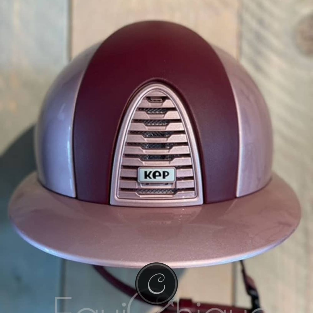 KEP Italia Cromo 2 Polo Metal Diamond Pink Bordeaux