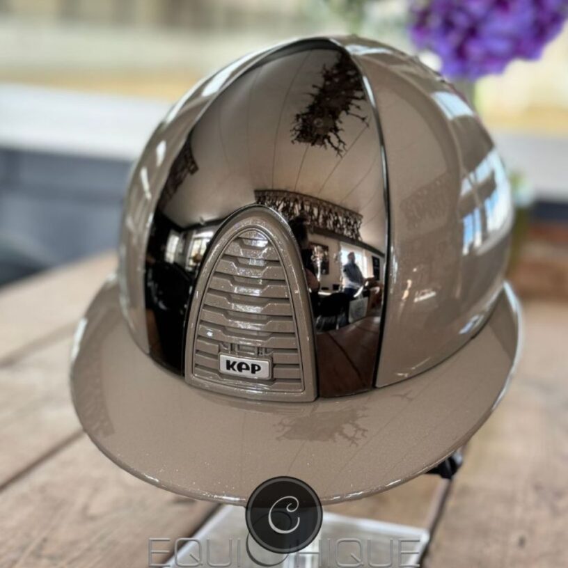KEP Italia Cromo 2 Polo Metal Diamond Taupe Mirror Black