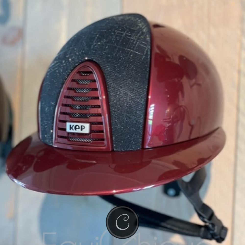 KEP Italia Cromo Polo Metal Bordeaux Galassia Zwart