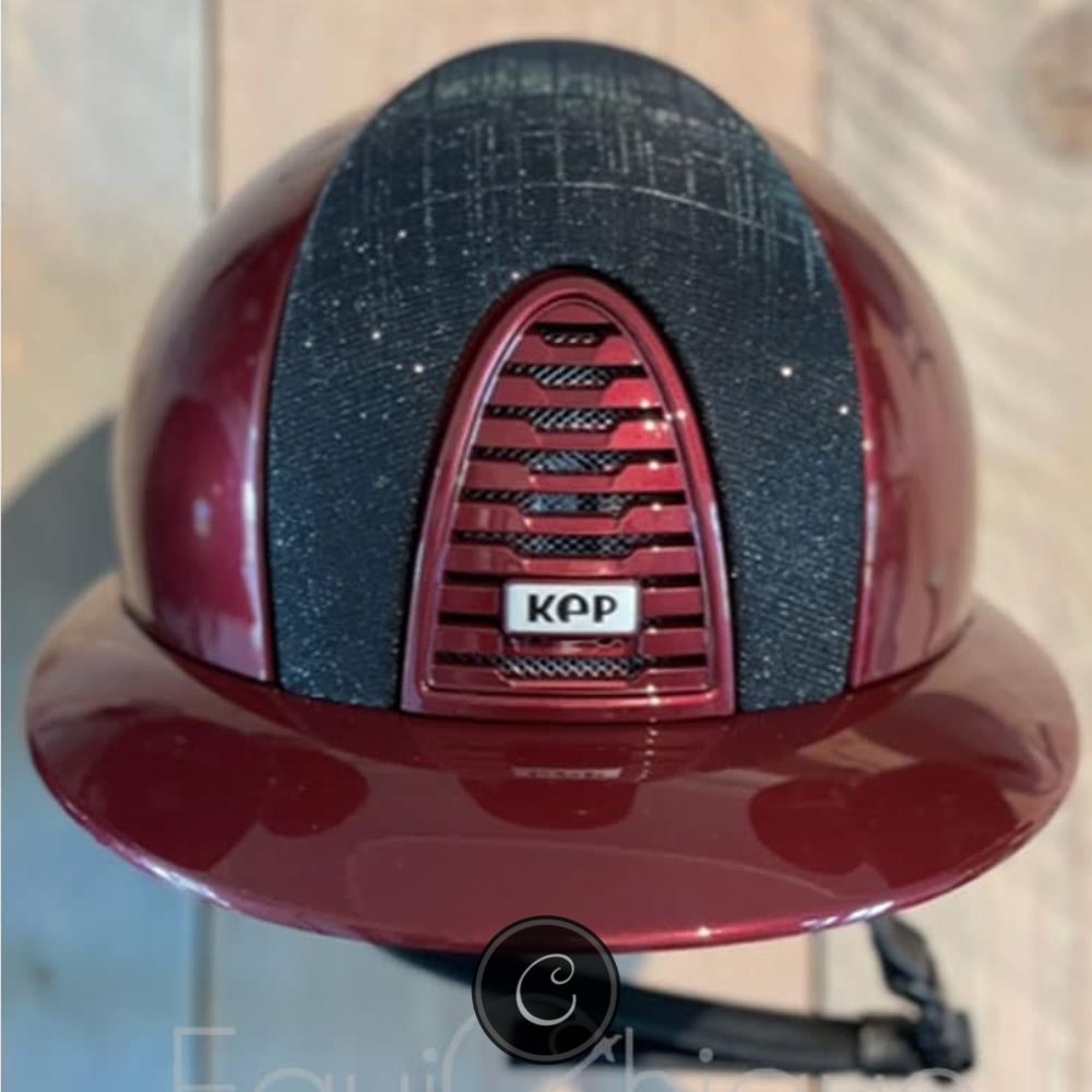 KEP Italia Cromo Polo Metal Bordeaux Galassia Zwart