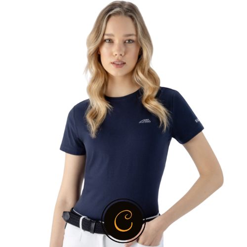 equiline basis t-shirt navy