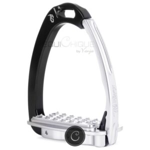 Tech Stirrups Venice Sloped Black Silver
