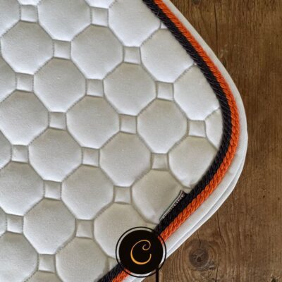 equiline octagon pony spring dekje wit navy oranje