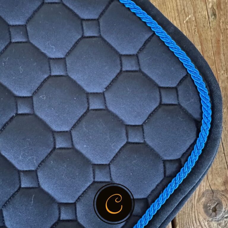 Ab Pony Equiline Spring Dekje Navy met Royal