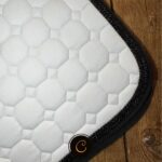 Equiline Octagon  Wit Zwart dubbel Zwart lurex - Afbeelding 2