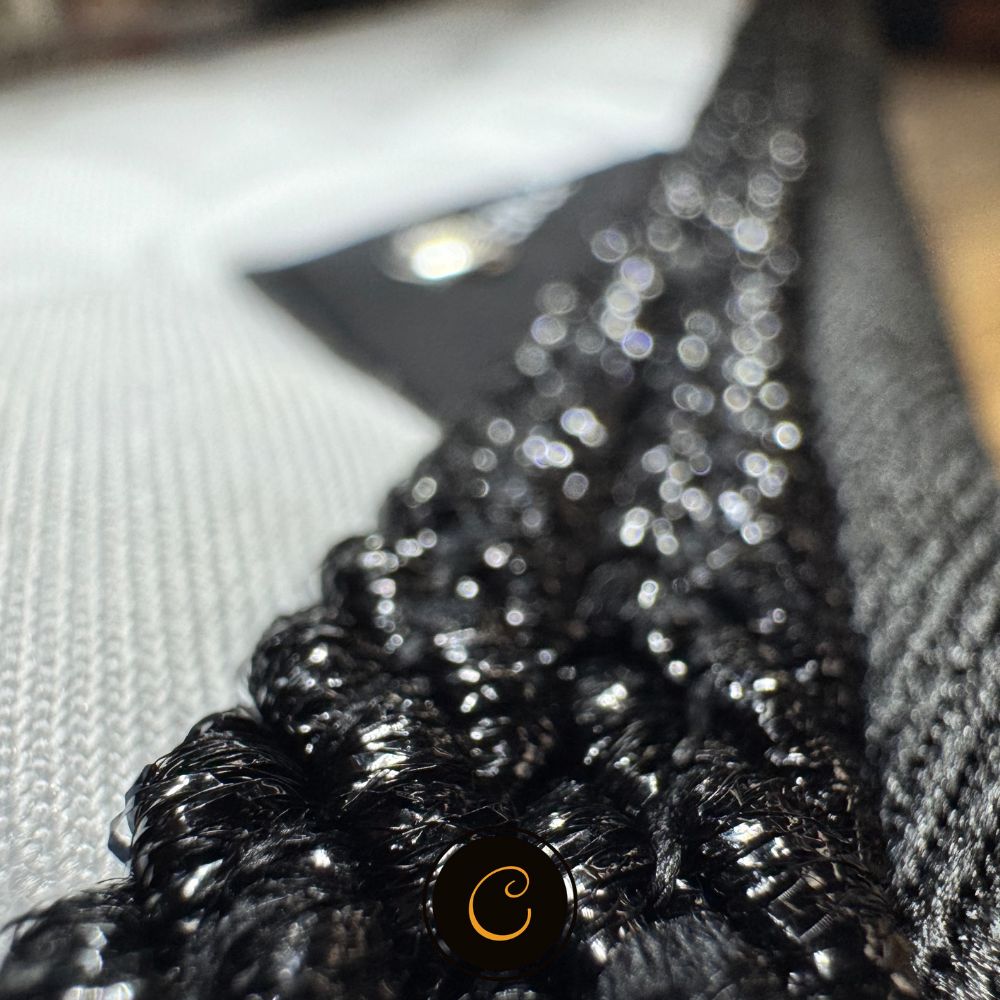 equiline octagon zwart zwart zwart lurex glitter lurex 112 octagon dekje van equiline