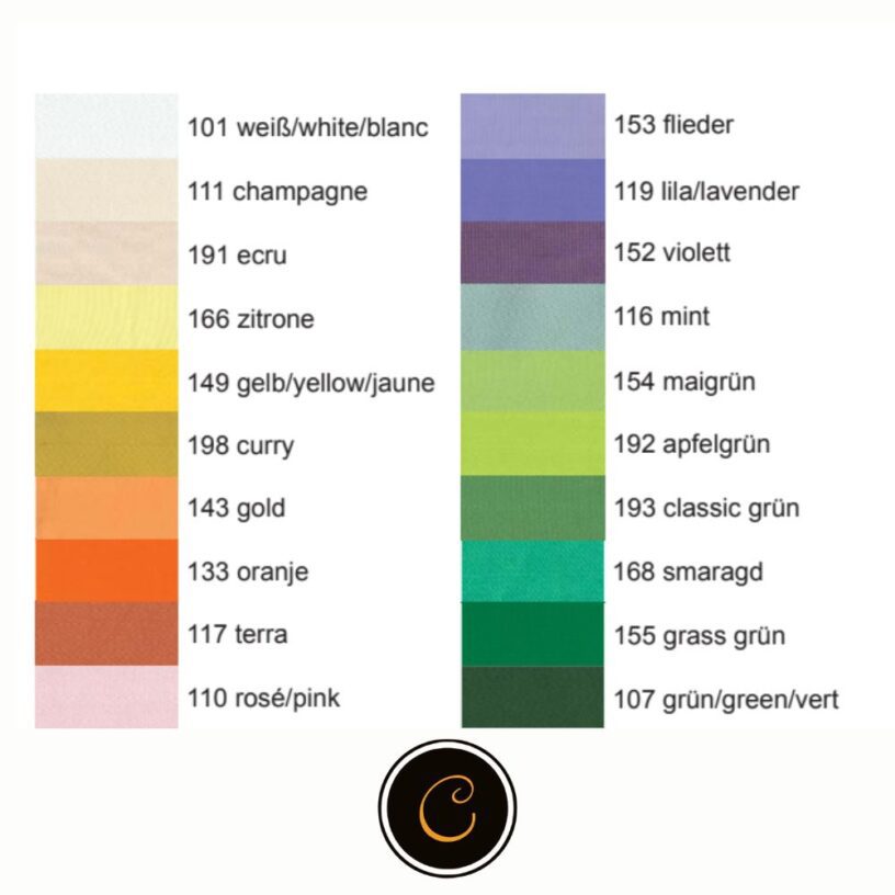 mattes buitenrand kleuren custom