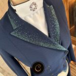 Animo slipjas blauw strass