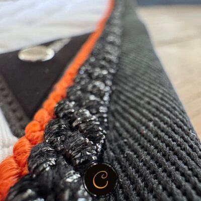 equiline octagon inspiratie wit oranje zwart