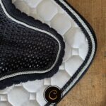 Equiline Oornetje Gerald Soundless Full Navy Lurex Zilver - Afbeelding 3