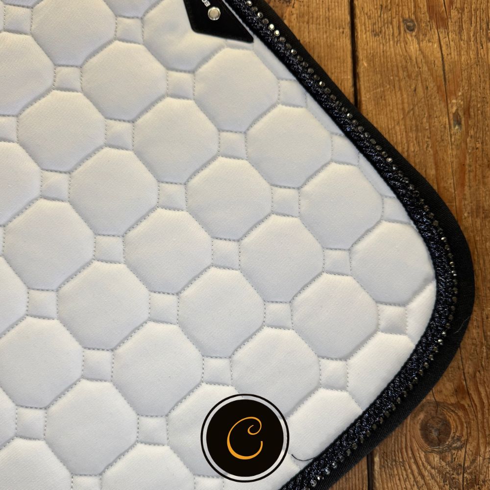 octagon equiline zwart zwart rhinestones octagon equiline zwart zwart rhinestones dressuur extra full DNX