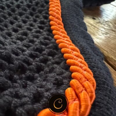 Equiline Oornetje Gerald Soundless Cob Navy Oranje (BF)