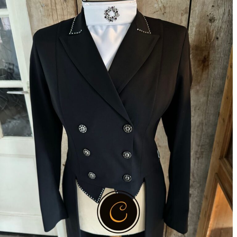 animo lager slipjas zwart