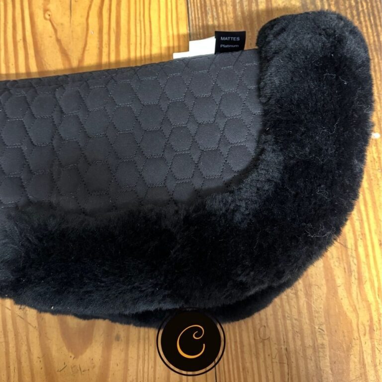 Mattes onderlegger zwart