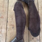 kingsley laars Lyon dressuur suede bruin